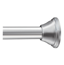 Moen TR1002CH Tension Rod Shower , Adjustable 44" to 72" in Chrome Finish