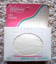 Wilhold 500 End Papers USA Made