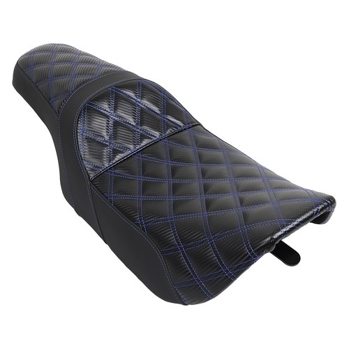 Driver Passenger Seat Fit For Harley Street Glide FLHX Road King FLHR 1997-2007 - Imagen 6 de 17