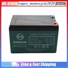 12V 12Ah 6-DZM-12 SLA Rechargeable Battery For Electric ATV Go Kart Golf Cart