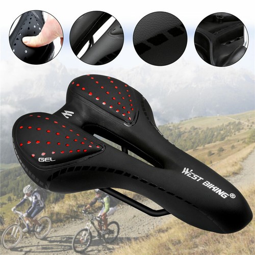 Sella sellino WEST BIKING bike sportiva antiprostata buco foro bici  bicicletta | eBay