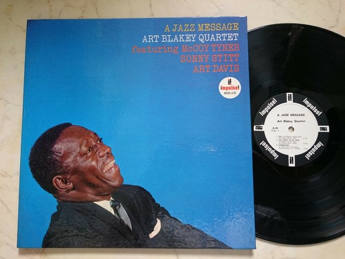 ART BLAKEY QUARTET A Jazz Message*US WHITE LABEL PROMO VAN GELDER MONO A-45*NM* - Bild 1 von 9
