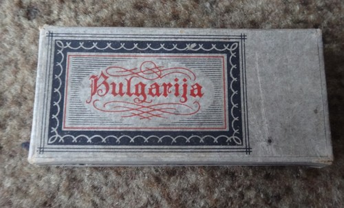 Lettland Zigarettenschachtel 1940 1945 - WWII - BULGARIEN - OSTLAND -1