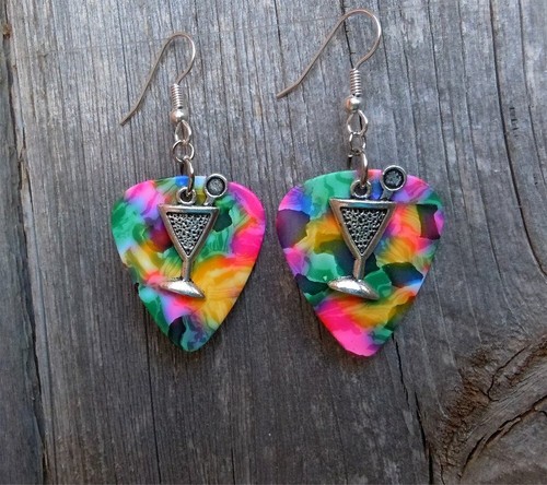 Pendientes púas de guitarra Martini - elige tu color - Imagen 5 de 6