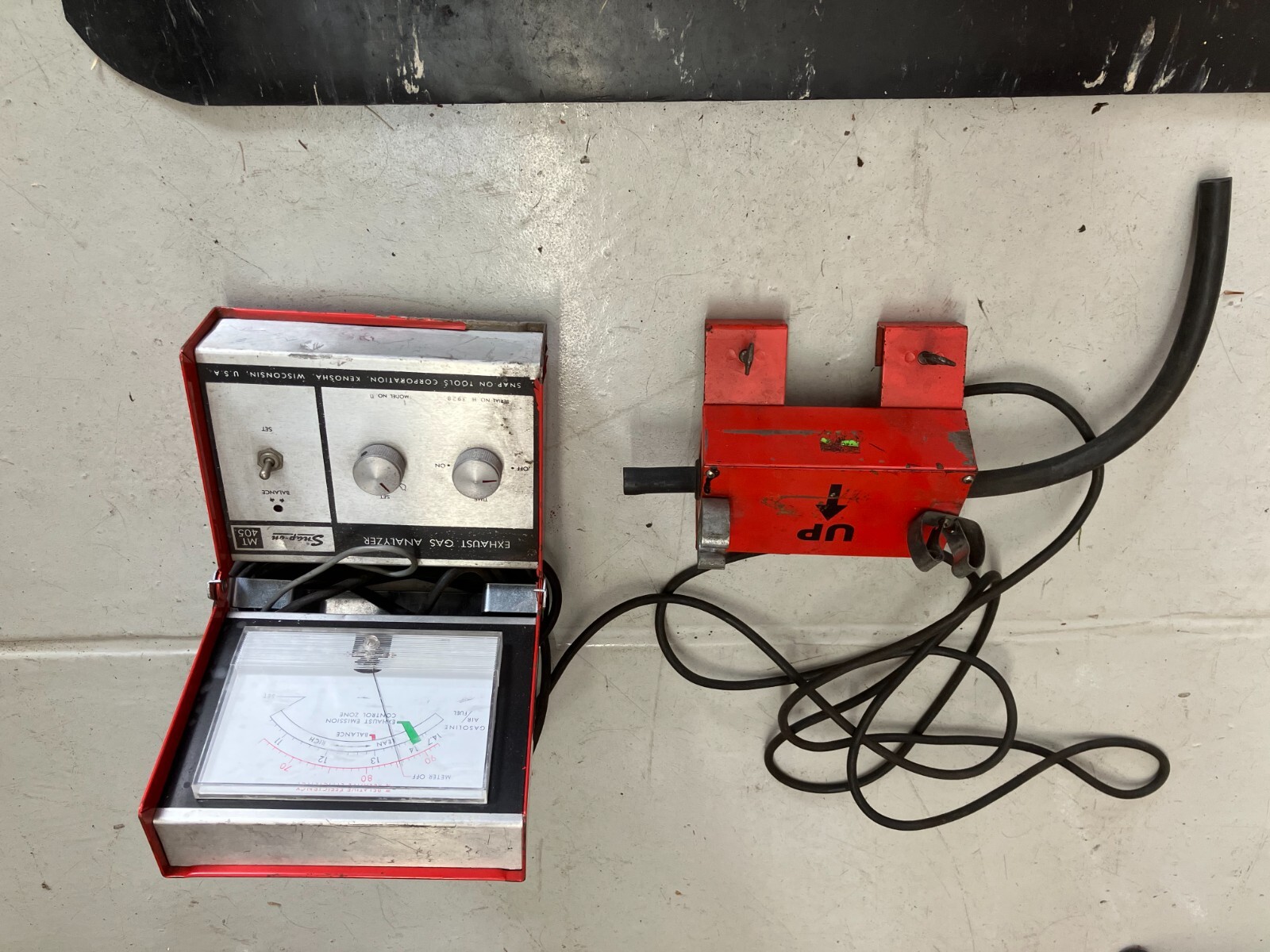 snapon mt 405 exhaust gas analyzer for parts eBay
