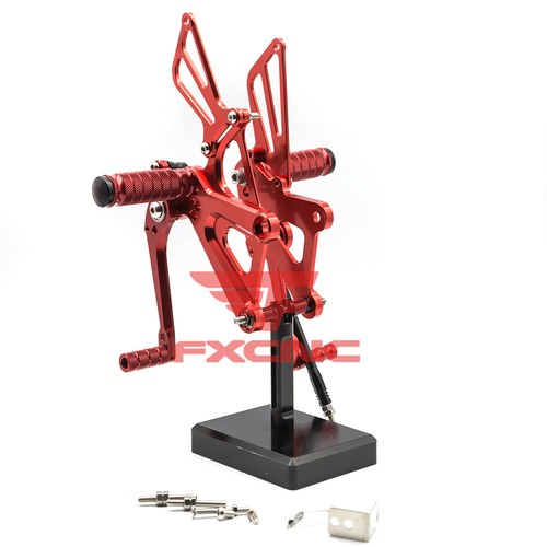CNC Adjustable Rearsets Footpegs For CBR125R cbr125r 2011-2015 2013 2014 87mm - Picture 8 of 10