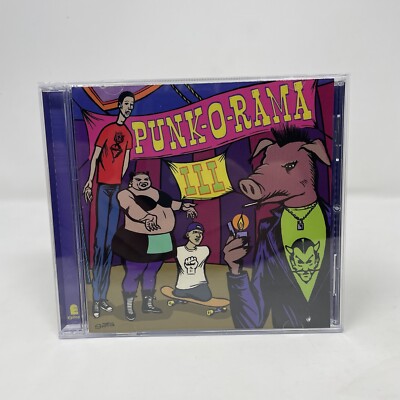 Punk-O-Rama Vol. 3 (CD, 2004) NOFX - H2O - ALL - Rancid - Zeke