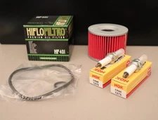 Kawasaki Ninja 250 EX250R Tune up Kit 2 NGK Spark Plugs Oil Filter EX 250 08/12 