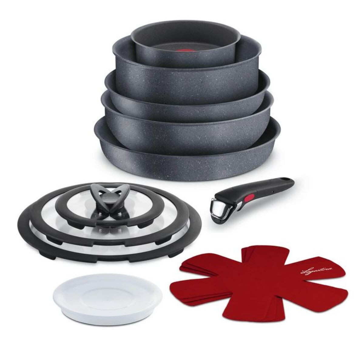 Lagostina Mineralis Green Induzione 13 Pezzi | Cucina Eco-Sostenibile
