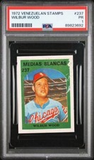 PSA 1 WILBUR WOOD 1972 VENEZUELAN STAMP #237 GRADED POOR VENEZUELA TPHLC-553-PTR
