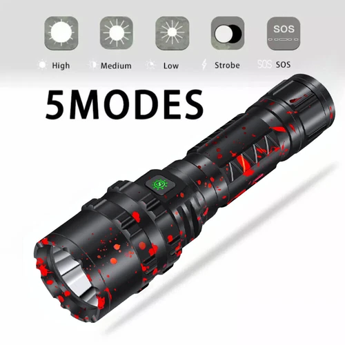 20W hohe Leistung P50 LED Taschenlampe Outdoor Wandern Camping Arbeit Fackel - Bild 11 von 16