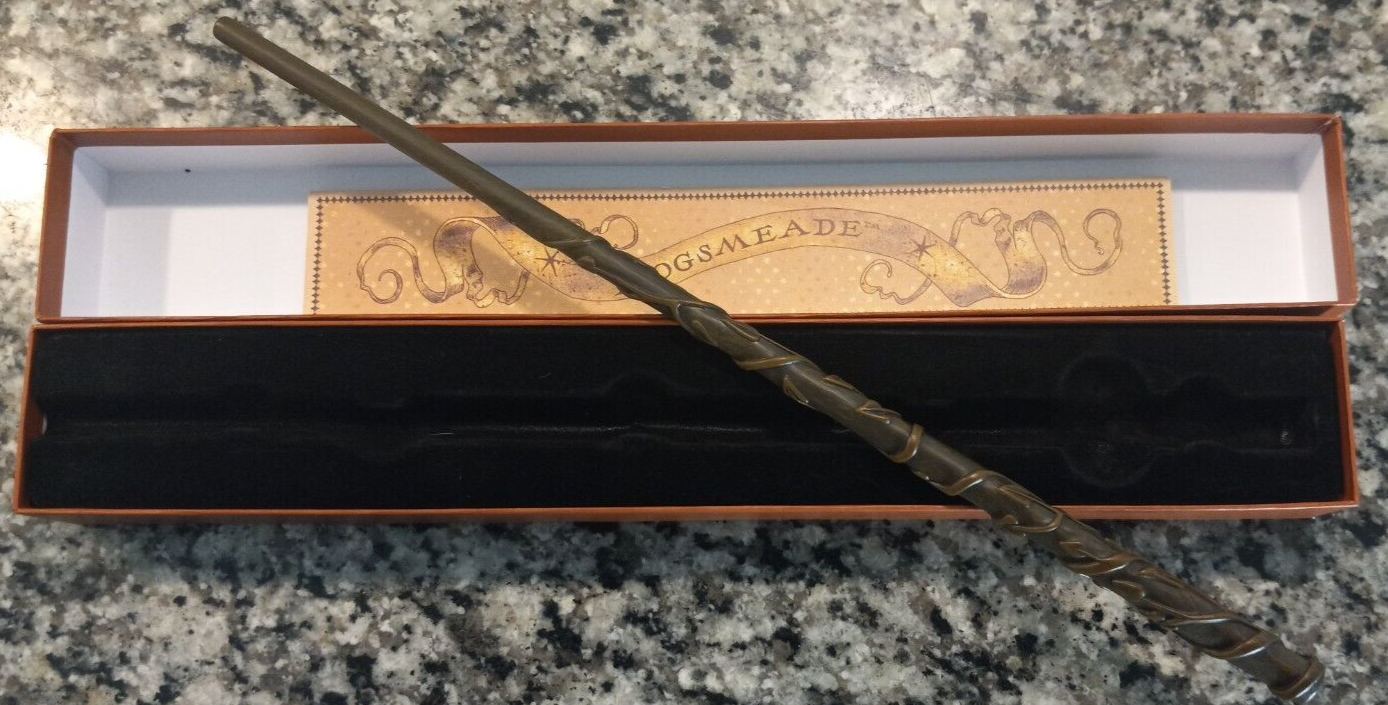 Hermione Granger Harry Potter Wand with Hogsmeade Map for Spell Casting