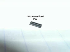 10 SPLIT PINS for FORD FLIP KEYS, FOCUS TRANSIT CUSTOM MONDEO RANGER KA+ 1.6x6mm