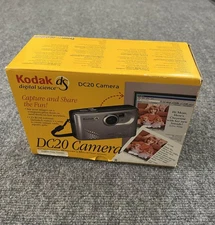 Vintage Kodak Digital Science DC20 Digital Camera 0.2 MP Boxed Japan Untested