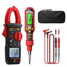 ANENG 400A AC Digital Clamp Meter Multimeter  NCV Voltage Tester Pen Kit Set