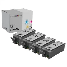 4PK PGI-35 PGI35 BLACK Ink Cartridge w/CHIP for Canon PIXMA iP100 iP110 1509B002