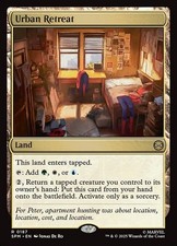Urban Retreat Foil Marvel's Spider-Man 187 NM MTG