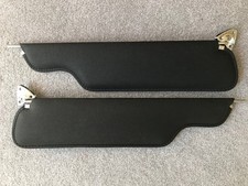 1968 Ford Mercury Galaxie Black Sun Visor Oem Pair 1968 Ford Mercury Galaxie Black Sun Visor Oem Pair