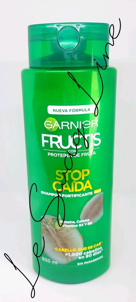 Champú Fortificante GARNIER FRUCTIS Con Proteína De Fruta STOP CAIDA Cair Loss Foto 2 de 4