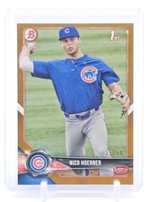 NICO HOERNER 2018 BOWMAN DRAFT GOLD 1ST PROSPECT /50 #BD-165 CUBS Q3668