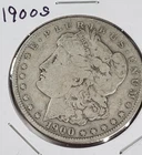 1900 s morgan silver dollar