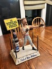 Pabst Blue Ribbon Boxer Advertising Sign Breweriana Boxing Ring Display — photo 5