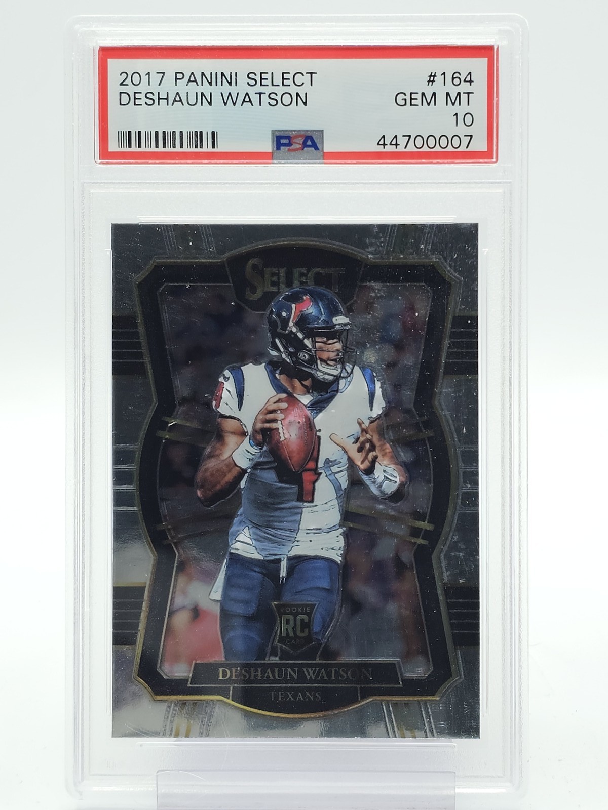 Deshaun Watson Panini Select #164 Silver