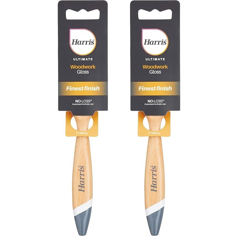 Harris Ultimate Woodwork Gloss Paint Brush 1" - Image 3