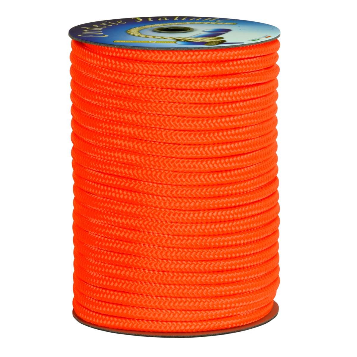 Corda da Cantiere Arancio 16 mm 30 mt | Treccia Sollevamento Carichi