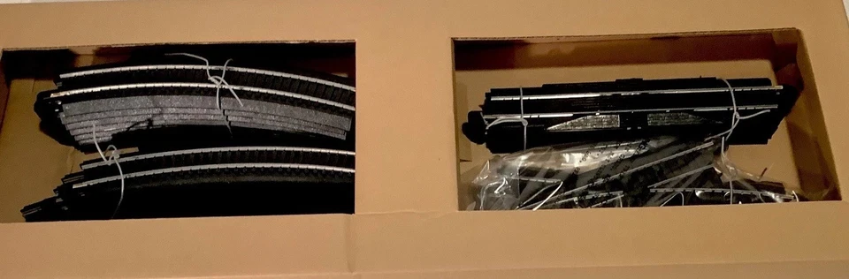 Bachmann Escala HO Negro EZ-Track 65” X 38” Doble Ovalado - 2 Interruptores Manuales - NUEVO Foto 3 de 4