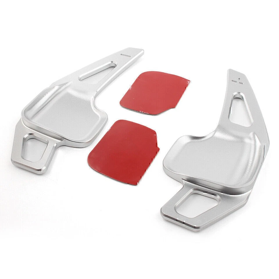 Silver Steering Wheel Shift Paddle Blade Shifte For BMW 3 5 Series F10 / F30 - Image 2 of 4