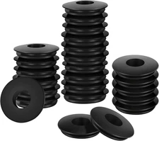 24 Pcs Glad Hand Seals Truck Gladhand Seals Black Polyurethane Seal Washers Rubb