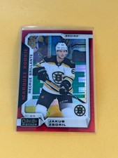 2018-19 O-Pee-Chee Platinum Red Prism #172 Jakub Zboril Rookie /199