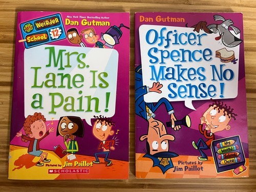 My WEIRD-WEIRDER & Weirdest School chapter book lot by Dan Gutman (18) - Foto 4 di 19