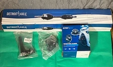 4pc Front Driver Side CV Axle Wheel Hub and Bearing Outer Tie Rod Suspension Kit