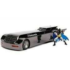Batman Animated Series 2019 Comic Con Exclusive Chrome Batmobile W/ Batman 1:24