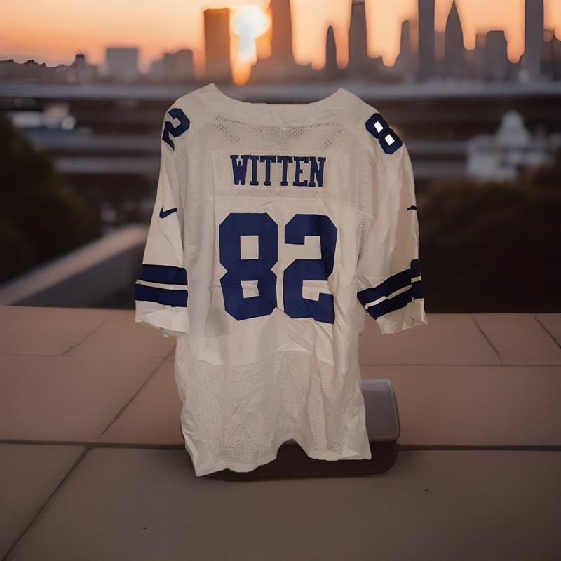 Nike Size 56 XXL Dallas Cowboys Jason Witten Football Jersey