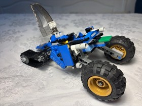 LEGO Ninjago Thunder Raider 70723 Vehicle Only 90&ndash;99% Complete + Bonus Minifig