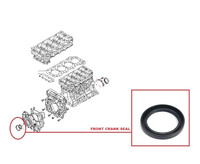 JPL Kurbelwellen ÖLdichtring Front FüR Toyota Hilux MK6 MK7 2.5TD 3.0TD 05-17