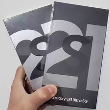 New Sealed Samsung Galaxy S21 Ultra 5G G998U 128/256GB Factory Unlocked US STOCK