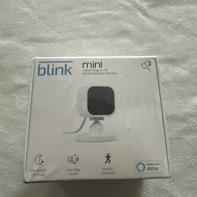 Blink Mini Indoor Plug-In Live HD Smart Security Camera (New in Box)