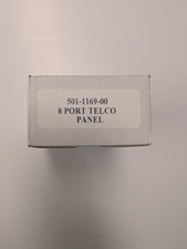 Quintum 8 Port Patch Panel ROHS Compliant 501-1169-00