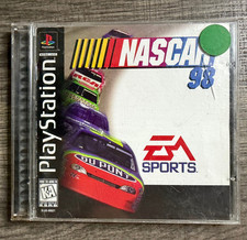 NASCAR 98 - Sony Playstation 1 PS1 - EA Sports - Acceptable Condition