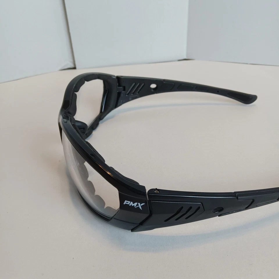 Gafas de seguridad Pyramex PMX lentes transparentes forradas de espuma Z87+ gafas de trabajo unisex Foto 2 de 4