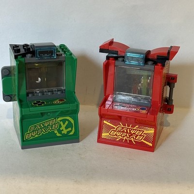 Lego Ninjago Arcade Pods Lot Of 2 NO Mini-figures 71716, 71714 Incomplete