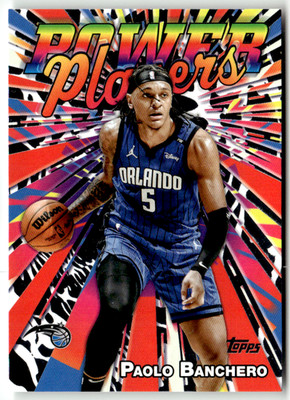 Topps NBA Flagship 2025 No. PP-2 Paolo Banchero Power Players