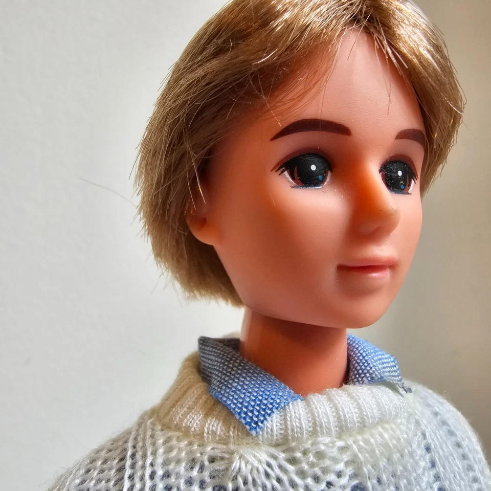 Suéter Tejido Muñeca Takara Jenny Boyfriend Jeff Ojos Marrones Japón De Colección 11.5" Foto 3 de 4