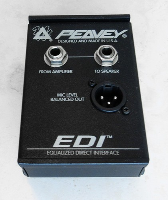 #ad Peavey EDI Equalized Direct Interface Active Transformer Balanced Direct Box $30.00