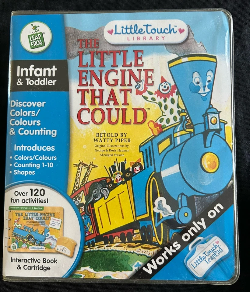 NEW 4 LeapFrog LittleTouch LeapPad Book Learning Cartridge Lot Dora Little Engin - Image 2 of 4