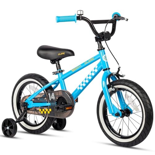  NuNu 12 14 16 Inch Kids Bike BMX Style for 2 blue 12 Inch With Training Wheels
